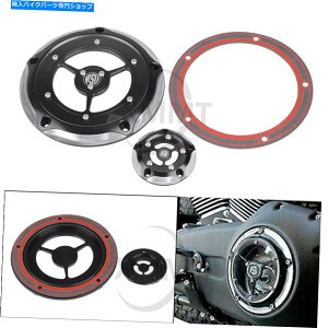 Engine Covers ���[�^�[RSD�N���A�_�[�r�[�^�C�~���O�^�C�}�[�J�o�[�n�[���[�G���N�g���O���C�h�G�t�B�t���e�B�ɓK���Ă��܂� Motor RSD Clear Derby Timing Timer Cover Fit For Harley Electra Glide EFI FLHTI�y���s