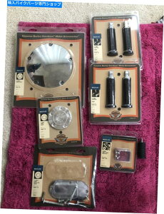 Engine Covers ���b�g�n�[���[�f�r�b�h�\���c�C���J�����\�t�g�e�C�����f���^�C�}�[�_�[�r�[�`�F�[���J�o�[�t�b�g�y�O Lot Harley Davidson Twin Cam & SoftTail Models Timer Derby Chain Cover Footpegs�y���s�A���i