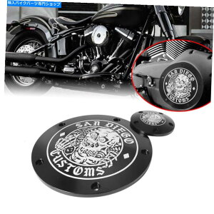 Engine Covers ubNGbWJbgXJ_[r[^C~O^C}[Jo[n[[cA[FXSB FLHR FLHT Black Edge Cut Skull Derby Timing Timer Cover For Harley Touring FXSB FLHR FLHT