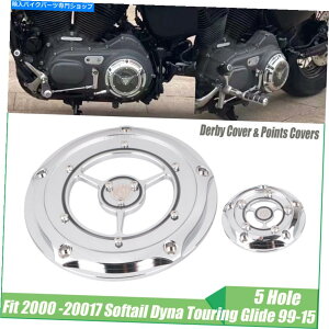Engine Covers n[[we[WXvK[t@bg{[C_CĩN_[r[Jo[^C~O^C}[Jo[ Chrome Derby Cover Timing Timer Cover For Harley Heritage Springer Fatboy Dyna