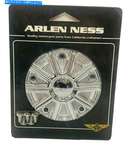 Engine Covers �A�[�����l�X�N����10�Q�[�W�|�C���g�C�O�j�b�V�����^�C�~���O�J�o�[�n�[���[�c�C���J�� Arlen Ness Chrome 10 Gauge Points Ignition Timing Cover For Harley Twin Cam