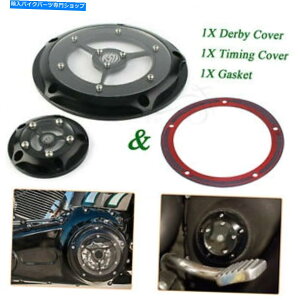 Engine Covers ubNRSDNeB_[r[^C~O^C}[Jo[n[[_Cit@bg{uFXDF FXDL FLD Black RSD Clarity Derby Timing Timer Cover For Harley Dyna Fat Bob FXDF FXDL FLD