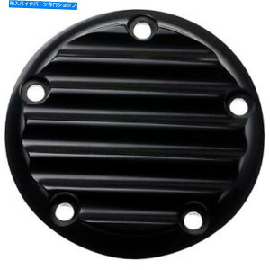 Engine Covers �W���[�J�[�u���b�N�t�B���t���^�C�}�[ /�|�C���g�J�o�[�n�[���[�c�C���J��99-17 Joker Black Finned Timer / Points Cover for Harley Twin Cam 99-17�y���s�A���i�z
