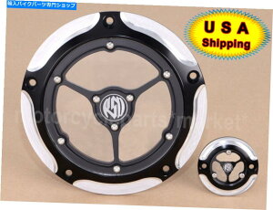 Engine Covers CNC�J�b�g�n�[���[�c�[�����O���[�h�L���O�X�g���[�g�O���C�h�̃N���A�_�[�r�[�J�o�[�|�C���g�^�C�}�[ CNC Cut Clear Derby Cover Point Timer For Harley Touring Road King Street Glide�y���s�A���i�z