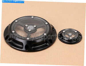 Engine Covers RSD Clarity Derby Cover + Timing�^�C�}�[�J�o�[�n�[���[�X�|�[�c�X�^�[XL XR�u���b�N RSD Clarity Derby Cover + Timing Timer Covers For Harley Sportster XL XR Black�y���s�A���i�z