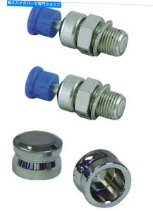 Engine Covers Chrome𕢂koouHarley EvolutionEVOcCJGWJo[Ă܂ COMPRESSION RELEASE VALVES W/CHROME COVERS HARLEY EVOLUTION EVO TWIN CAM ENGINE