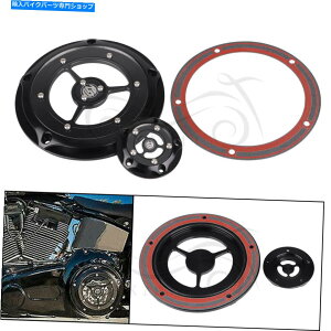 Engine Covers CNC RSD Clarity Derby�^�C�~���O�^�C�}�[�J�o�[�n�[���[�_�C�i�\�t�g�A�C�����[�h�O���C�hFlhx CNC RSD Clarity Derby Timing Timer Cover For Harley Dyna Softail Road Glide FLHX�y���s�A���i�z