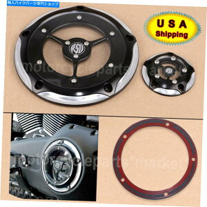 Engine Covers �n�[���[���[�h�L���O�G���N�g���O���C�h�\�t�g�A�E���̃��[�^�[RSD�_�[�r�[�^�C�~���O�^�C�}�[�J�o�[ Motor RSD Derby Timing Timer Cover For Harley Road King Electra Glide Softail US�y���s�A���i