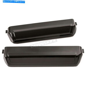 Engine Covers �S�[���h�X�g���C�N�u���b�N�o���u�J�o�[�A�N�Z���g-78513 Goldstrike Black Valve Cover Accents - 78513�y���s�A���i�z