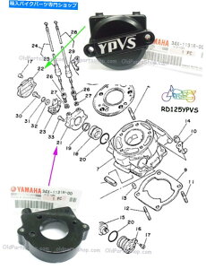 Engine Covers Yamaha RD125YPVSp[ouJo[NOSXbg|vP[uz_[34X-1131R-00 Yamaha RD125YPVS Power Valve Cover NOS Throttle Pump Cable Holder 34X-1131R-00