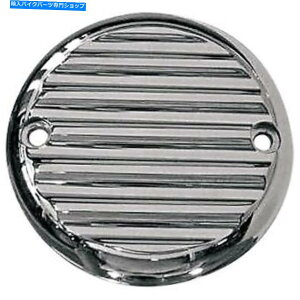Engine Covers �W���[�J�[�N�����t�B���̃^�C�}�[ /�|�C���g�J�o�[�r�b�O�c�C��84-99���X�|�[�c�X�^�[04-20 Joker Chrome Finned Timer / Points Cover for Big Twin 84-99 & Sportster 04-20�y���s�A���i�z