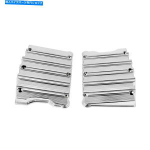 Engine Covers yACNCgbvbJ[{bNXJo[ZbgcCĴ߂̃oCN99-17[hLO\tgAC Pair CNC Top Rocker Box Cover Set Motorbike for Twin Cam 99-17 Road King Softail