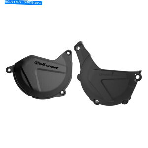 Engine Covers Polisport Kit Clutch + Ignition Black 90988 Polisport Kit Clutch + Ignition Black 90988
