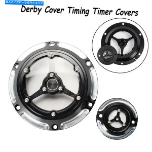 Engine Covers 6�z�[���_�[�r�[�J�o�[�^�C�~���O�^�C�}�[�J�o�[Sportster 883/1200 XL/XR���f��04-21 6 Holes Derby Cover Timing Timer Covers For Sportster 883/1200 XL/XR Model 04-21�y���s�A���i�z