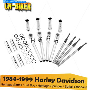 Engine Covers 1984N1999ÑN\ȃvbVbhJo[Lbgn[[G{[VGWf Chrome Adjustable Pushrods Cover Kit For 1984-1999 Harley Evolution Engine Model