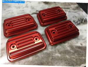 Engine Covers 1980-85�X�Y�LGS1100 GS750 GS300 GS250���b�h�J�X�^���@�B���H�o���u�J�o�[�L���b�v�Z�b�g 1980-85 SUZUKI GS1100 GS750 GS300 GS250 RED CUSTOM MACHINED VALVE COVER CAP SET�y���s�A���i�z