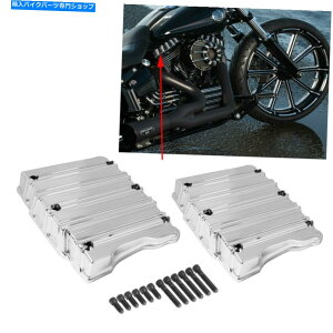 Engine Covers �N�������b�J�[�{�b�N�X�g�b�v�J�o�[�g�D�C���J���c�[�����O�X�g���[�g�O���C�h1999-2017�p�A���~�j�E�� Chrome Rocker Box Top Cover Aluminum For Twim Cam Touring Street Glide 1999-2017