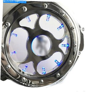 Engine Covers �X�Y�LGSX1300R Hayabusa B-King�̃G���W���N���b�`�J�o�[���u���[LED�X���[�G���W���N���b�`�J�o�[ Blue LED See through Engine Clutch Cover For Suzuki GSX1300R Hayabusa B-king Chr�y���s�A���i�z