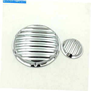 Engine Covers �n�[���[�X�|�[�c�X�^�[883���[�h�X�^�[�����̃I�[�g�o�C�O���[�u�G���W���_�[�r�[�^�C�}�[�J�o�[ Motorcycle Groove Engine Derby Timer Cover For Harley Sportster 883 Roadster�y���s�A���i�z