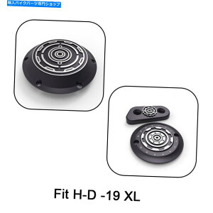 Engine Covers H -D -19 XL^C}[_[r[Jo[Jo[ZbgX}bVOMARgXgJbg Fit H-D -19 XL Timer Derby Cover Inspection Cover Set Smashing Gear Contrast Cut