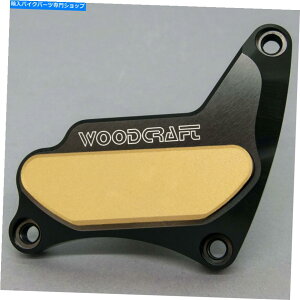 Engine Covers �X�Y�L1996-2005 GSXR 750 woodcraft RHS�N�����N�J�o�[�G���W���v���e�N�^�[ - �S�[���h�p�b�h SUZUKI 1996-2005 GSXR 750 WOODCRAFT RHS CRANK COVER ENGINE PROTECTOR - GOLD PAD�y���s�A���i�z