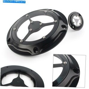 Engine Covers �n�[���[�c�[�����O�̃N�����e�B�_�[�r�[���^�C�}�[�^�C�~���O�J�o�[�u���b�N�N���A For Harley Touring Clarity Derby & Timer Timing Covers Black Clear�y���s�A���i�z
