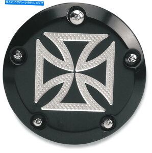 Engine Covers Accutronix�|�C���g�́A�}���^�N���X���J�o�[���Ă��܂� - ���z�Ɏ_�� Accutronix Points Cover Maltese Cross - Black Anodized