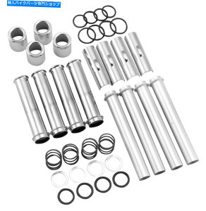Engine Covers �o�C�J�[�̑I���v�b�V�����b�h�J�o�[�L�b�g��76520S6 Biker's Choice Pushrod Cover Kit #76520S6