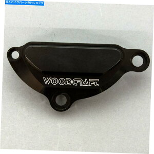 Engine Covers ���}�n2006-2012 FZ1 Woodcraft LHS�G���W���C�O�j�b�V�����J�o�[�v���e�N�^�[ - �u���b�N�v���[�g YAMAHA 2006-2012 FZ1 WOODCRAFT LHS ENGINE IGNITION COVER PROTECTOR - BLACK PLATE