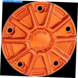 Engine Covers �A�[�����l�X10�Q�[�W�|�C���g�J�o�[�A1999�N����2017�N�̃I�����W�n�[���[�c�C���J��700-029 Arlen Ness 10-Gauge Points Cover, Orange for 1999-2017 Harley Twin Cam 700-029�y���s�A���i�z