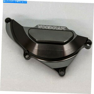 Engine Covers }nMT-03 2018-2021 Woodcraft LHSXe[^[Jo[GWveN^[ - ubNv[g YAMAHA MT-03 2018-2021 WOODCRAFT LHS STATOR COVER ENGINE PROTECTOR - BLACK PLATE