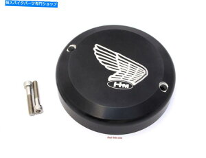 Engine Covers TTR400�A���~�j�E���z�Ɏ_���|�C���g�J�o�[-BlackHonda Wing -CB350F CB400F CB500 TTR400 Aluminum Anodized Points Cover - Black Honda Wing - CB350F CB400F CB500�y���s�A���i�z