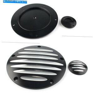 Engine Covers �n�[���[�c�A�[FLHR FLH/T�u���b�N�̃_�[�r�[�J�o�[�^�C�~���O�^�C�}�[ Cut Derby Cover Timing Timer for Harley Touring FLHR FLH/T Black�y���s�A���i�z