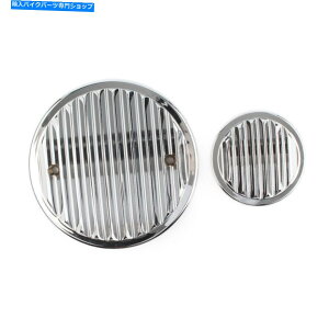 Engine Covers v[gtBtGWJo[LbgtBbgrNg[NXJg[n}[xKXN Plate Finned Engine Cover Kit Fit Victory Cross Country Hammer Vegas Chrome