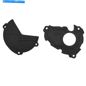 Engine Covers Polisport Kit Clutch + Ignition Black 90943 Polisport Kit Clutch + Ignition Black 90943