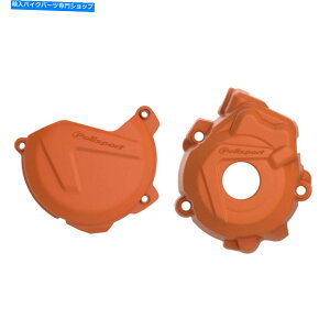 Engine Covers Polisport Orange Kit Clutch + Ignition 90971 for 2013-15 ktm 250 350 sxf xcf Polisport Orange Kit Clutch + Ignition 90971 for 2013-15 KTM 250 350 SXF XCF