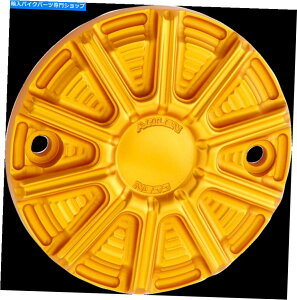 Engine Covers �A�[�����l�X10�Q�[�W�|�C���g�J�o�[�A2017�N�̃n�[���[M8���f��700-012�̃S�[���h�A�m Arlen Ness 10-Gauge Points Cover, Gold Ano for 2017-Up Harley M8 Models 700-012�y���s�A���i�z
