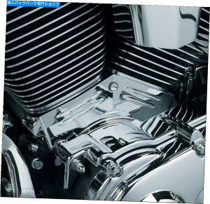 Engine Covers n[[cCJf̂߂Kuryakyn ChromeV_[x[XJo[2000-2006 Kuryakyn Chrome Cylinder Base Cover for Harley Twin Cam Models 2000-2006