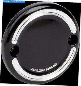 Engine Covers Arlen Ness Ness-Tech�|�C���g�́A�u���b�N�X���b�g�g���b�N03-330���J�o�[���Ă��܂� Arlen Ness Ness-Tech Points Cover Black Slot Track 03-330�y���s�A���i�z