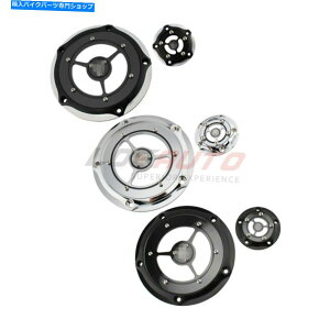 Engine Covers �n�[���[�c�[�����O�G���N�g���O���C�h�_�[�r�[�J�o�[�^�C�}�[�^�C�~���O�J�o�[�G���W��5�z�[�� For Harley Touring Electra Glide Derby Cover Timer Timing Cover Engine 5 Holes�y���s�A���i�z