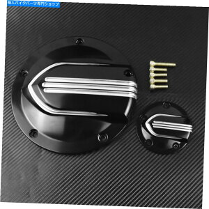Engine Covers n[[_Ci06-17\tgAbg07-18c[OɓK㏸_[r[Jo[^C}[Jo[ Raised Derby Cover Timer Cover Fit For Harley Dyna 06-17 Softail 07-18 Touring