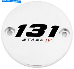 Engine Covers Chrome 131Xe[WIV^C}[|CgJo[JX^131-05-63 Chrome 131 Stage IV Timer Points Cover Custom Engraving 131-05-63