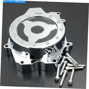 Engine Covers ���}�nYZF R6 2003-2006 / YZF R6S 03-09�̃G���W���X�e�[�^�[�J�o�[ Engine Stator cover see through For Yamaha YZF R6 2003-2006 / YZF R6S 03-09�y���s�A���i�z