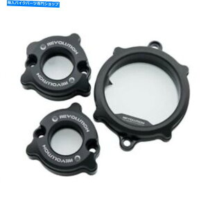 Engine Covers �z���_�����L�[125�O�����W�F��3�Z���g�_�b�N�X2022-2023�u���b�N�N���A�J���ƃo���u�J�o�[�Z�b�g Honda Monkey 125 GROM GEN 3 ST DAX 2022-2023 BLACK Clear Cam and Valve Cover set