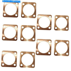 Engine Gaskets 10PCS LD100V_[KXPbg-2Xg[NLD100GWd] 10PCS LD100 Cylinder Copper Gaskets - 2 Stroke LD100 Engine Motorized Bicycle
