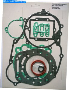 Engine Gaskets KX500 2000SȃGWKXPbgZbgBwbhx[XNb`p[ouȂ KAWASAKI KX500 2000 COMPLETE ENGINE GASKET SET . HEAD BASE CLUTCH POWERVALVE ETC
