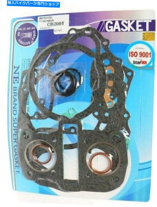 Engine Gaskets �z���_CB 200 B 74-75 CL 200 T 74-75�p�̃I�[�g�o�C�G���W�����S�K�X�P�b�g�Z�b�g Motorcycle Engine Complete Gasket Set for HONDA CB 200 B 74-75 CL 200 T 74-75