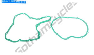 Engine Gaskets �h�D�J�e�B�G���W�����[�^�[�I���^�l�[�^�[�X�e�[�^�[���N���b�`�P�[�X�T�C�h�J�o�[�t�@�C�o�[�K�X�P�b�g�V�[�� Ducati Engine Motor Alternator Stator & Clutch Case Side Cover Fiber Gasket Seal�y