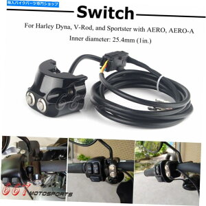 Switches n[[_CivbhX|[cX^[XL 1200 883 1 "o[p̃I[goCnhXCb` Motorcycle Handlebar Switch For Harley Dyna V-Rod Sportster XL 1200 883 1" Bar