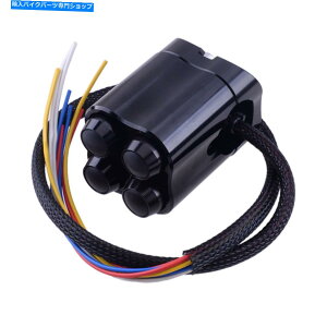 Switches 1PCS 1 �n���h���o�[�R���g���[���X�C�b�`4�{�^���^�[���M���n�E�W���O�n�[�l�X 1pcs 1 Handlebar Control Switch 4 Button Turn Signal Housing Wires Harness�y���s�A���i�z